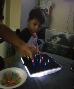 Lite-Brite Classic, Favorite Retro Toy - Create Art with Light, STEM, Educational Learning, Holiday, Birthday, Gift, Boys, Kid, Toddler, Girls Age 4+ Lite Brite Classic 33 71vM2Rc1jGL