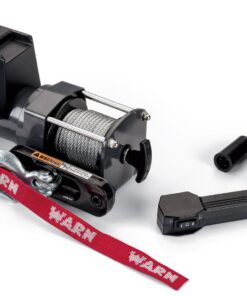 WARN 92000 Vehicle Mounted 2000 Series 12V DC Electric Utility Winch with Steel Cable: 1 Ton (2,000 lb) Pulling Capacity Model 92000 11 71vMBxTmScL