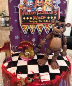 Funko 5" Articulated Action Figure: Five Nights at Freddy's (FNAF) - Freddy Fazbear - Collectible - Gift Idea - Official Merchandise - for Boys, Girls, Kids & Adults - Video Games Fans 50 71vMGOwffdL