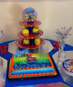 Wilton 1512-7900 Paw Patrol Cupcake Treat Stand Holds 24 Cupcakes! Large 16 71vMQ4GM1gL