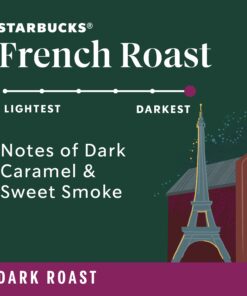 Starbucks K-Cup Coffee Pods—Dark Roast Coffee—French Roast for Keurig Brewers—100% Arabica—4 boxes (96 pods total) 25 71vMvvmadhL