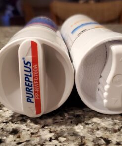 PUREPLUS DA29-00020B Replacement for Samsung DA29-00020A/B, DA29-00020B-1, RF28HMEDBSR, RF263BEAESR, RFG297HDRS, HAF-CIN/EXP, RF4287HARS, RF28HFEDBSR, 469101, RWF0700A Refrigerator Water Filter, 4PACK 49 71vNDV4qNsL