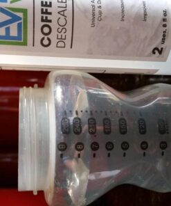 Coffee Machine Descaler - 2 Uses - Descaling Solution for Nespresso Breville Keurig Jura & More - USA Made Cleaner For All Coffee Machines, Glass Pot Cleaner and Espresso Makers 8 Fl Oz (Pack of 1) 23 71vNoZIU0NL