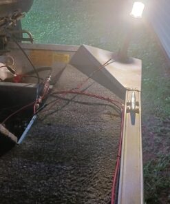 Young Marine 9 inch 3 Nautical Mile White LED Fold Down Boat Stern Light Boat Anchor Light for Pontoon and Fishing Boat Navigation Anchor Lights All Round 360° White LED 12-24V 9" Foldable 21 71vOyBXS56L