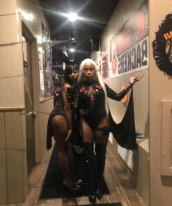 Funtasma Women's Lust-3000 7 Black Str Patent 24 71vPzPJd8cL