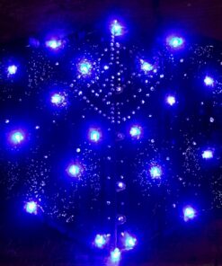 ITART Micro LED Blue String Lights 8 Packs Fairy Lights Battery Operated 6ft 20 LED Ultra Thin Silver Wire Waterproof for Costume Craft Party Clothes Jellyfish Halloween Blue (8 Pack) 33 71vQ8lnNS8L