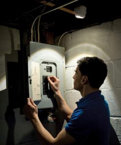 Beams MB300 80 Lumen Wireless Battery Powered Motion Sensing LED Mini Spotlight, 1-Pack, White 18 71vQTSNZ7 L