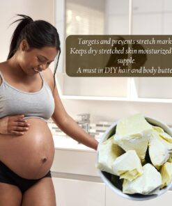 Organic Cocoa Butter 1 LB by Oslove Organics - FOOD GRADE, Raw, Non-Deodorized, Unrefined - For whipped body butter, lotion bars, scar & stretch marks | Delicous Home-made Chocolate | Allergen Free 1 Pound (Pack of 1) 12 71vRuHldRKL