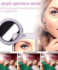 Duojin Selfie Portable Flash Led Camera Phone Photography Ring Light Enhancing 29 71vSJ lRWjL