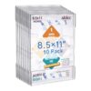Niubee 8.5x11 inch Wall Mount Acrylic Sign Holder with Double Sided Adhesive Tape for Office, Home, Store, Restaurant-No Drilling (10 Pack) 10 6 71vSNQYbC0L
