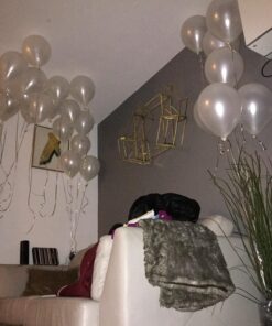 Elecrainbow 12 Inches 320 Grams Thickened White Balloons,White Party Supplies for Birthday Wedding Baby Shower Graduation Anniversary Memorial Day,100 Count 41 71vSeJeAfHL