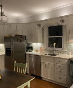 Brilliant Evolution Tap Light Push Lights 6pk w/Batteries + Remote, LED Stick On Lights Under Cabinets Battery Puck Lights with Remote - Under Counter Lighting Wireless Closet Kitchen Night Lights 6 pack (18 batteries included) 48 71vSegzgsvL