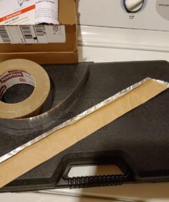 Nashua 322 HVAC Multi-Purpose Foil Tape, 46m Length, 48 mm Width, Aluminum 15 71vT3ReXwEL