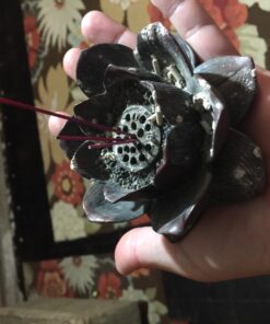 Eastern Enlightenment Lotus Flower Meditation Incense Burner, Zen Buddhist Home Décor 44 71vTXoAwliL