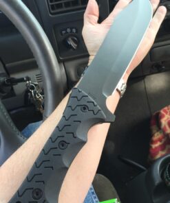 Schrade Leroy Fixed Blade with High Carbon Stainless Steel Bowie Blade for Outdoor Activities 43 71vTi7ZALdL