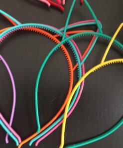 Candygirl Girls Plastic Headbands Cat Ear Headbands for Girls Women Cat Ear Hair Hoops Hair Accessories for Girls and Women Daily Wearing Accessories Party Favor (10pcs mix colors Cat Ear Headbands) 10pcs 43 71vU0jybL