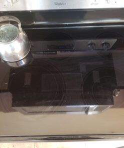 Stove Counter Gap Cover - Flexible Easy Clean Heat Resistant Wide & Long Gap Cap Fillers, Seals Spills Between Appliances, Furniture, Stovetop, Oven, Washer & Dryer, Set of 2 (Black, 21 Inches) 21'', Black 38 71vUsHNCkcL