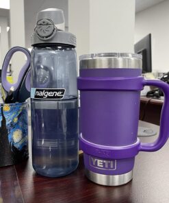 F-32 Handle - 19 COLORS - 20oz Size - Compatible with 20 Oz YETI Tumbler Travel Mug (20OZ, PURE PURPLE) 20ozPure Purple (100% Purple) 20.0 ounces 20 71vUzPGaoL