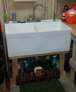 Mustee 27F Double Bowl Laundry Tub 4 71vVUo ziL