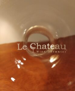 Le Chateau Red Wine Decanter - Hand Blown, Lead-Free Crystal Glass Decanter and Wine Aerator - Full Bottle (750ml) Wine Decanters and Carafes - Elegant Wine Carafe, Wine Gifts and Wine Accessories 31 71vWyVLfNFL