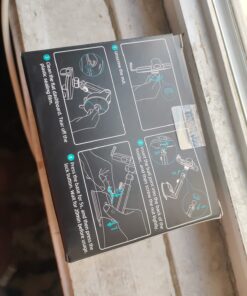 Drop Stop - The Original Patented Car Seat Gap Filler (AS SEEN ON Shark Tank) - Set of 2 and Slide Free Pad and Light 33 71vXLBjc0WL