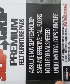SlipToGrip 8 Pack Furniture Grippers by iPrimio - Furniture Non-Slip Pads 2" Round with 3/8" Heavy Duty Felt Core. No Adhesive. No Nails. Won't Harm Floors. 35 71vXXeBcbQL