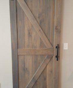 U-MAX 6.6 FT Sliding Barn Wood Door Basic Sliding Track Hardware Kit (Basic "J") 51 71vXsW5PgL