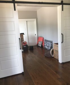 Iron Valley - 14" Square Bar Door Handle Pull - Solid Cast Iron 17 71vb mdUsFL