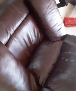 Leather Max Complete Leather Refinish, Restore, Recolor & Repair Kit/Now with 3 Color Shades to Blend with/Leather & Vinyl Refinish (Bold Brown) Bold Brown 53 71vb1eInE3L