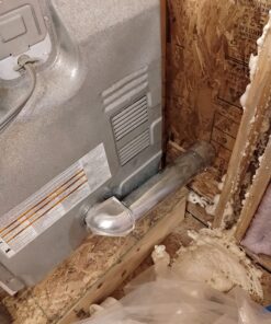 Whirlpool 4396006RW Genuine OEM Elbow Vent Connector For Dryers, Aluminium Accessory – Replaces 4396006 1-(Pack) 33 71vchckqEzL