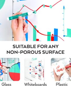 Arteza Dry Erase Markers, Bulk Pack of 52, Chisel Tip, 4 Assorted Colors with Low-Odor Ink, Whiteboard Markers, Back to School Supplies for Classroom, Office, or Home 1 Count (Pack of 52) 10 71vd0qWHP3L