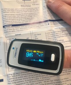 Innovo Deluxe iP900AP Fingertip Pulse Oximeter with Plethysmograph and Perfusion Index (Off-White with Black) 54 71vdDruK6oL