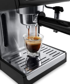 De'Longhi ECP3420 Bar Pump Espresso and Cappuccino Machine, 15", Black Black/Stainless Steel 25 71ve1w3cl8L