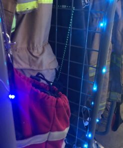 ITART Micro LED Blue String Lights 8 Packs Fairy Lights Battery Operated 6ft 20 LED Ultra Thin Silver Wire Waterproof for Costume Craft Party Clothes Jellyfish Halloween Blue (8 Pack) 32 71veCtyhREL