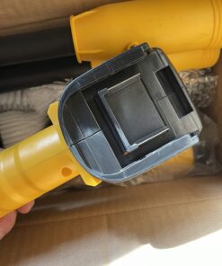 2 Battery Electric Spin Scrubber, 1000RPM Cordless Cleaning Brush Waterproof with 20V Power Supplied, Adjustable Extension Arm, 4 Replaceable Cleaning Heads, Hook, Gloves - for Tub/Tile/Wall/Floor Yellow-2 Batteries 32 71veFZFqGTL