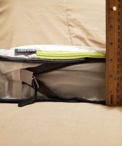 Compression Packing Cubes for Travel - Luggage and Backpack Organizer Packaging Cubes for Clothes (White and Green, 2 Piece Set) 2Piece White and Green 47 71veUyvnEL