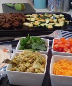 Lodge LPGI3 Cast Iron Reversible Grill/Griddle, 20-inch x 10.44-inch, Black 20 Inch Double Burner 67 71vfigOnj2L