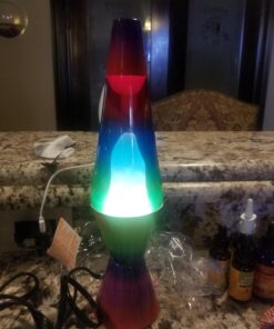 Lava the Original Colormax Lamp with Rainbow Decal Base, 14.5" 33 71vfrtp6clL