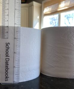 Amazon Brand - Presto! 2-Ply Toilet Paper, Ultra-Soft, Unscented, 24 Rolls (4 Packs of 6), Equivalent to 120 regular rolls 6 Rolls (Pack of 4) 57 71vhosDdWsL