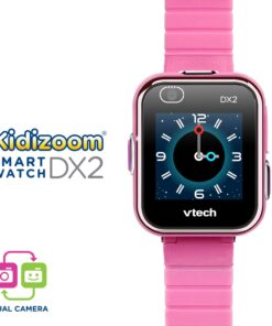VTech KidiZoom Smartwatch DX2, Pink Standard Packaging 20 71vhvDAneFL