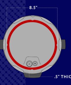 Pressure Cooker Sealing Ring - Silicone (Pack of 2) - BPA Free, Fits IP-DUO60, IP-LUX60, IP-DUO50, IP-LUX50, Smart-60, IP-CSG60 and IP-CSG50 14 71vhzkca3EL