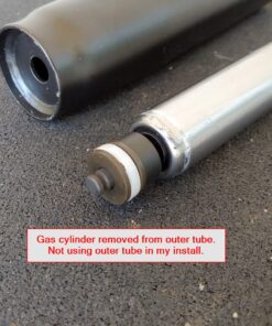 DOZYANT Gas Lift Cylinder Replacement,Hydraulic Pneumatic Shock Piston Heavy Duty (450 lbs) Universal Size Fits Most Executive Office Chairs, Highest End Class 4 Black 49 71viNIRE7kL