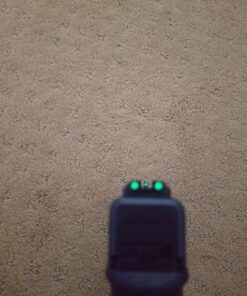 TRUGLO TFO Tritium & Fiber-Optic Handgun Sight | Snag-Resistant Front & Rear Bright Night Sights, Compatible with Glock Handguns Green Glock Low Set 48 71vicfmT6jL