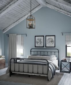 Progress Lighting Piedmont Collection Four-Light Cage Entry Light, Antique Bronze 13-3/8-Inch Width x 20-3/8-Inch Height 27 71viiVVdBS