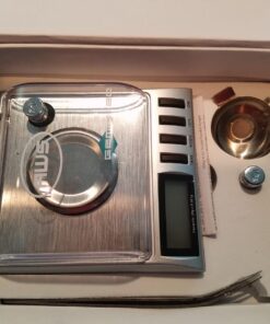 AMERICAN WEIGH SCALES Gemini 20 - Portable Precision Digital Milligram Scale 20g x 0.001g (Silver) AWS Series 100G Silver 37 71vjBxcoZNL