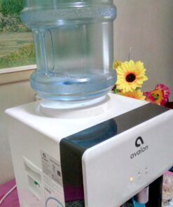 Avalon Premium Hot/Cold Top Loading Countertop Water Cooler Dispenser With Child Safety Lock. UL Listed- White countertop white 45 71vjMjVdcWL