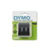 DYMO 3D Plastic Embossing Labels for Embossing Label Makers, White Print on Black, 3/8'' x 9.8', 3-roll Pack (1741670) Assorted Embossing Labels Tape 39 71vjznHtvL