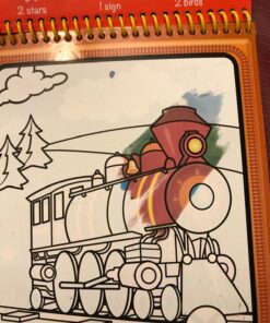 Melissa & Doug On the Go Water Wow! Reusable Water-Reveal Activity Pads, 2-pk, Vehicles, Animals - Party Favors, Stocking Stuffers, Travel Toys For Toddlers, Mess Free Coloring Books For Kids Ages 3+ Bundle: Vehicles, Animals 38 71vkSNNb97L 2