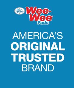 Alternative view of Four Paws Wee-Wee Superior Performance X-Large Dog Pee Pads - Dog & Puppy Pads for Potty Training - Dog Housebreaking & Puppy Supplies - 28" x 34" (40 Count),White XL Superior Performance 40