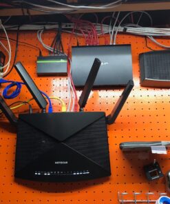 NETGEAR R9000-100NAR Nighthawk X10 AD7200 802.11ac/ad Quad-Stream WiFi Router - Certified Refurbished 45 71vlsD88ZL